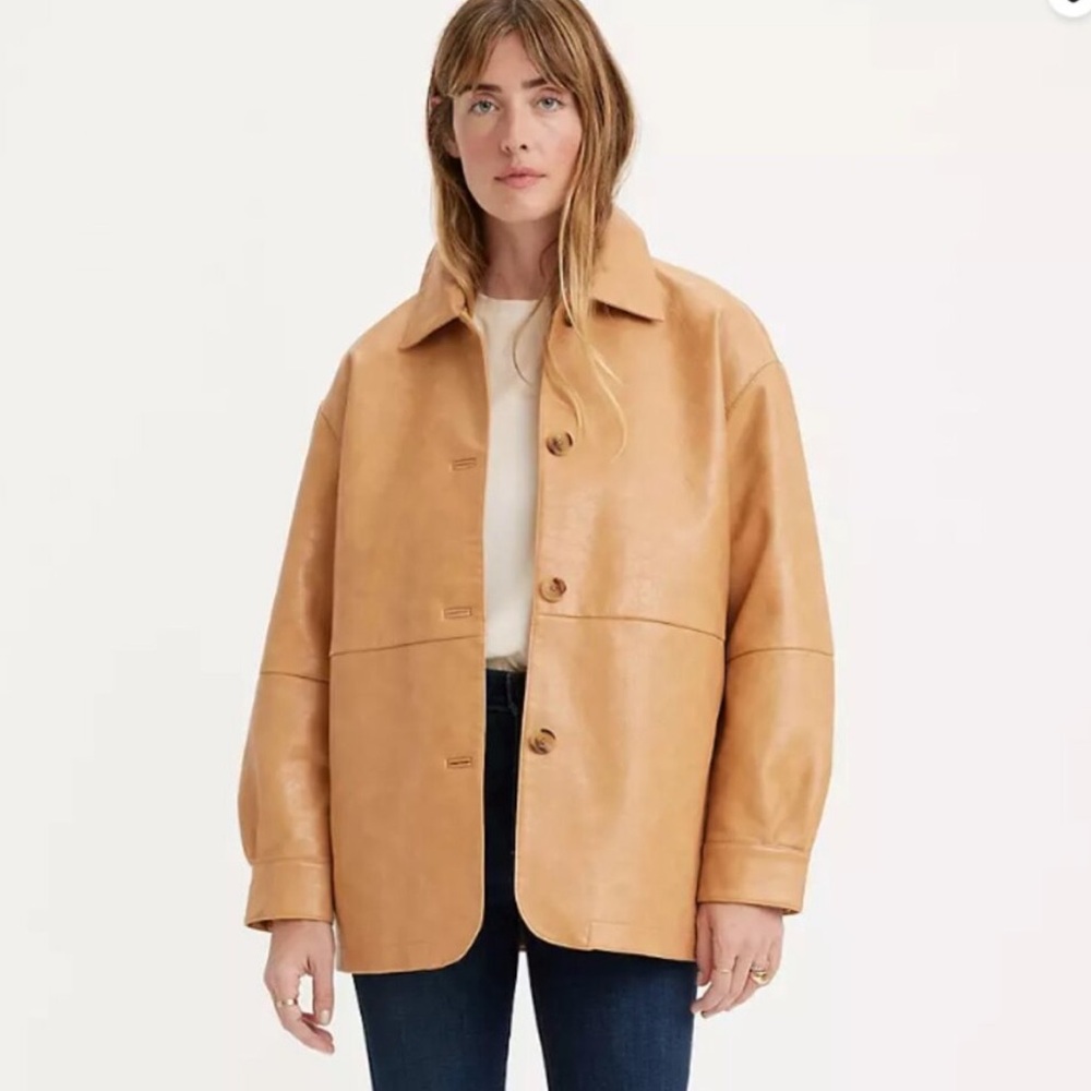 Levi’s faux leather vintage jacket